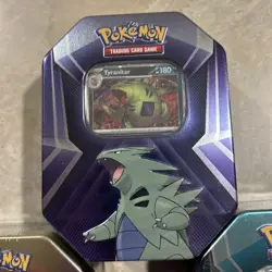 Pokemon TCG Triple Whammy, & Rapidash Galar Power Mini Tin, New, Factory Sealed - Image 3