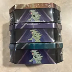 Pokemon TCG Triple Whammy, & Rapidash Galar Power Mini Tin, New, Factory Sealed - Image 5