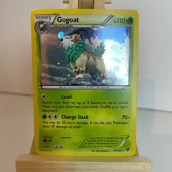 Gogoat 19/146 XY Base Set Cosmos Holo Rare Pokemon Light Play+ - Image 1