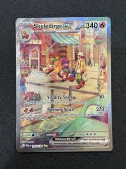 Skeledirge ex - 258/193 Special Illustration Rare Holo NM Pokemon SV02: Paldea E - Image 1
