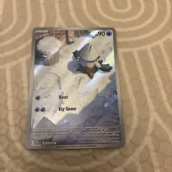 Pokemon Mega evolutions - Snover - 140/132 - IR - NM - Image 1