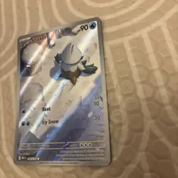 Pokemon Mega evolutions - Snover - 140/132 - IR - NM - Image 3