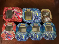 Pokemon TCG Assorted Tins Empty, No Packs - Image 2