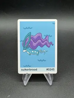 Suikerbrood - Suicune #245 Pookiemoot Series 2 Custom Fan Art Pokemon - Image 1