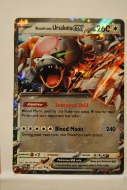 Pokemon: Twilight Masquerade: Bloodmoon Ursaluna EX #141/167 - Image 1