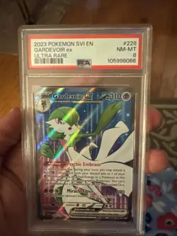 Pokemon Gardevoir EX 228/198 Scarlet & Violet Base Set PSA 8 - Image 1
