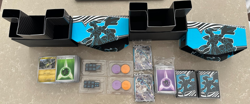 2 Pokemon Black Bolt ETB Accessories + Some Bulk + Promo Included (No Packs) x2 - Image 1