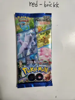 Korean Pokemon Sword & Shield Pokemon GO s10b Booster Pack - Image 1