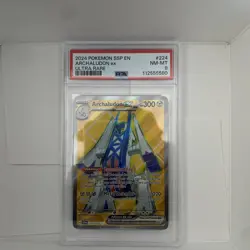 2024 Pokemon Surging Sparks Archaludon EX #224/191 Ultra Rare FA PSA 8 NM (BC) - Image 1