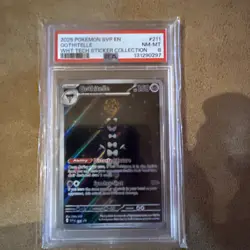 2025 POKEMON SVP EN-SV BLACK STAR PROMO #211 GOTHITELLE PSA 8 - Image 1