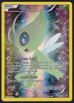 Pokemon Celebi XY111 Holo Black Star Promo - Image 1