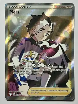 Piers 069/072 (NM) Ultra Rare Sword & Shield: Shining Fates 2021 Pokemon - Image 1