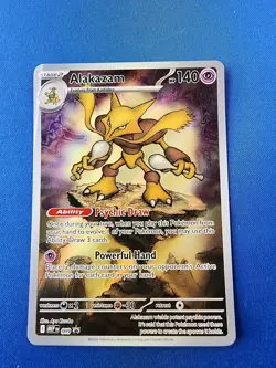 2025 Pokemon Mega Evolutions Alakazam Black Star Promo #9 - Image 1