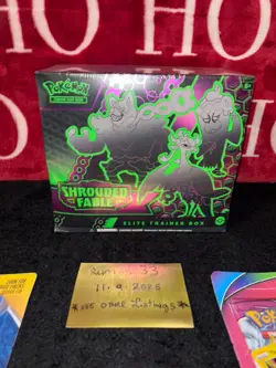 Pokemon TCG Scarlet Violet Shrouded Fable ETB Factory Sealed + fusion strike - Image 2