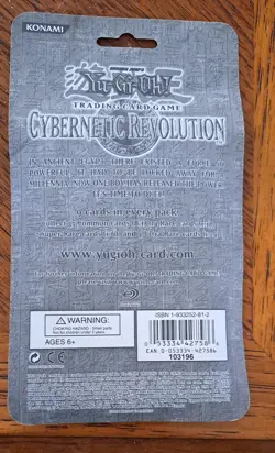 yugioh cards Cybernetic Revolution Pack 1st Edition - Image 2