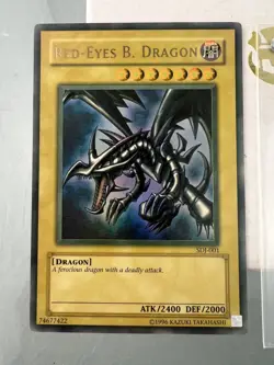 Yu-Gi-Oh! Red-Eyes B. Dragon Black SDJ-001 Ultra Rare - NM condition - Image 1