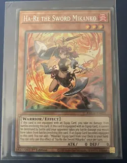 AMDE-EN025 Ha-Re the Sword Mikanko :: Collector's Rare 1st Edition Mint YuGiOh C - Image 1