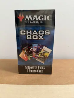 Magic the Gathering MTG Chaos Box Sealed/NEW 5 Booster Packs 1 Promo Card - Image 3