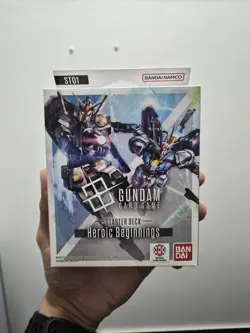Gundam Card Game Starter Deck ST01 Heroic Beginnings English New - Image 1