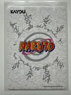 Kakashi Hatake NRSA01-SSR-017L3 Naruto Kayou Card (ENGLISH) - Image 2