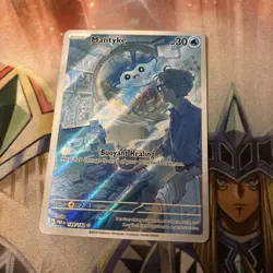 Pokemon TCG Mantyke Card 189/182 Sv04: Paradox Rift NM/Mint - Image 1