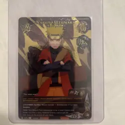 Naruto CCG Card #1395 Set 24: Naruto Uzumaki (Sage Mode) - Super Rare - Image 1