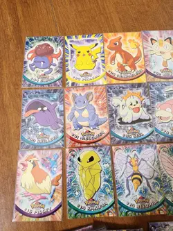 Pokemon Topps Card Lot 1999 TV Animation Edition Pikachu Charmander - Image 3