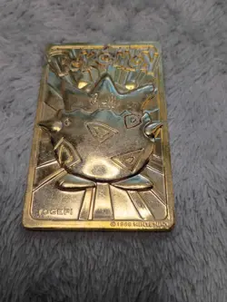 Pokemon Togepi Burger King Gold Plated Trading Card 1999 Without Ball Or Case - Image 1