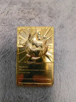 Pokemon Togepi Burger King Gold Plated Trading Card 1999 Without Ball Or Case - Image 3