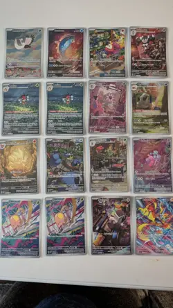 Pokemon TCG LOT 12 Cards ILLUSTRATION RARE 12 card lot NEAR MINT - Image 1