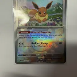 Eevee Master Ball Reverse Holo 074/131 Prismatic Evolutions Pokemon Card TCG NM - Image 5