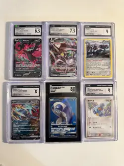 Pokemon TCG Graded Card Lot (6 Cards) #2 - Image 1
