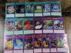 YU-GI-OH MISC RA-04 PLATINUM SECRET RARE SPELL/TRAP CARD LOT ALL NM - Image 1