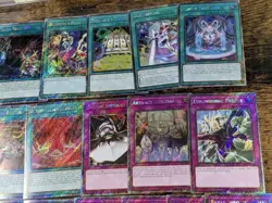 YU-GI-OH MISC RA-04 PLATINUM SECRET RARE SPELL/TRAP CARD LOT ALL NM - Image 3