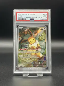 Eevee 173 PSA 9 Pokemon Center Promo Card - Image 1