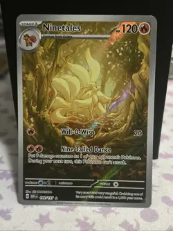 Ninetails Obsidian Flames IR Holo Card 199/197 - Image 1