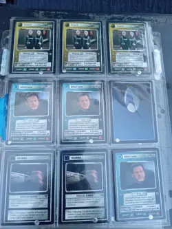 Large Lot Star Trek Black Border and White Border CCG 500+ Cards - Image 4