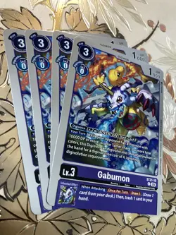 Digimon Card Game Playset Gabumon Starter Deck 21: Hero of Hope ST21-10 A02 - Image 1