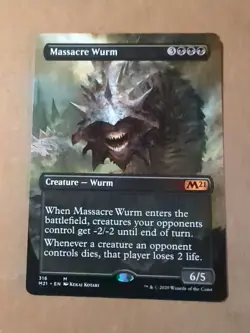 Massacre Wurm (Alternate Art) Core Set 2021 Regular - Image 1