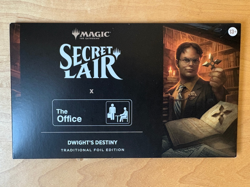 Secret Lair x The Office: Dwight's Destiny Traditional Foil Edition In Hand - Image 1
