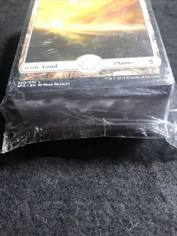 Battle for Zendikar Sealed Full Art Land Pack From Fat Pack non foil NM - Image 3