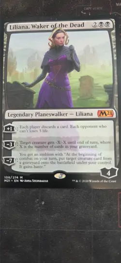 MtG Liliana, Waker of the Dead - Image 1