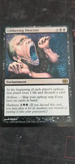 MtG Gibbering Descent - Image 1