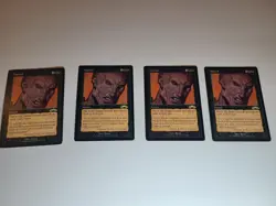 x4 Hatred Exodus MTG 1998 - Image 1