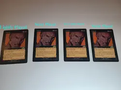 x4 Hatred Exodus MTG 1998 - Image 2