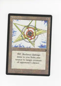 Nova Pentacle Legends LP/MP light crease MTG Magic the Gathering - Image 1