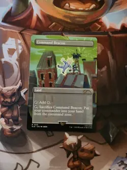 MTG Command Beacon 1533 Borderless Fallout Secret Lair - Image 1