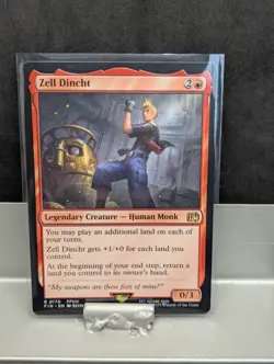 Zell Dincht X1 NM Final Fantasy MTG - Image 1