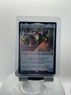 MTG, Iron Spider, Stark Upgrade FOIL 166 Marvel's Spider-Man Foil - Image 1