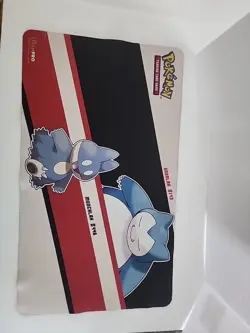 Pokemon Snorlax and Munchlax Ultra Pro Standard Gaming Playmat Pre Owned - Image 2